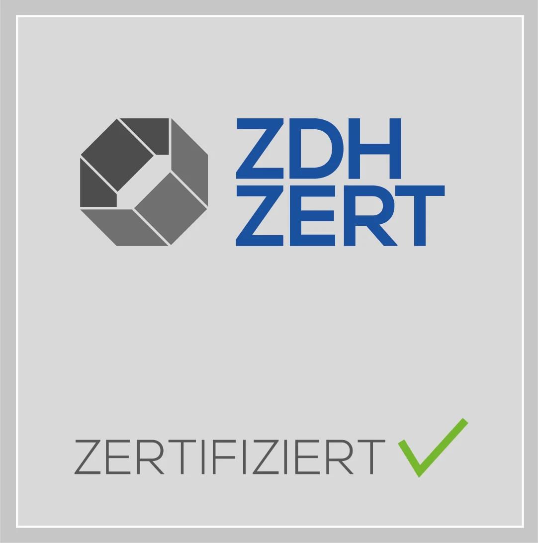 ZDH-ZERT Zertifizierung des Bestattungshauses Kuhnke